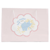 Dr. Seuss Horton | No Matter How Small ラージペーパーバッグ (裏面)