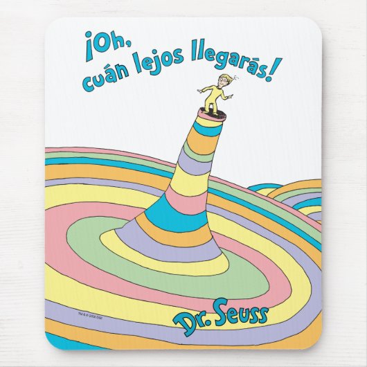 Dr. Seuss | ¡Oh, cuán lejos llegarás! マウスパッド (正面)