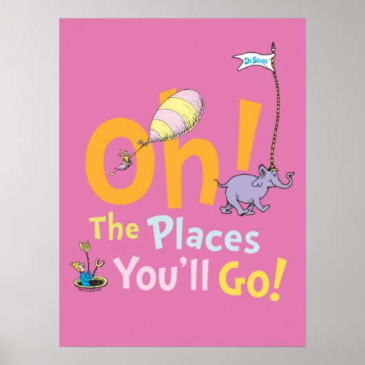 Dr. Seuss | Oh! The Places Parade ポスター (正面)