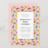 Dr. Seuss - One Fish, Two Fish | Baby Shower 招待状 (正面/裏面)