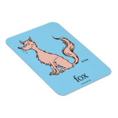 Dr. Seuss | Pink Fox マグネット (右側)