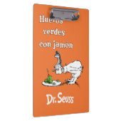 Dr. Seuss Spanish Green Eggs and Ham クリップボード (右)