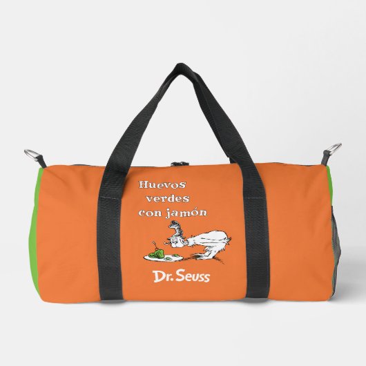Dr. Seuss Spanish Green Eggs and Ham ダッフルバッグ (正面)