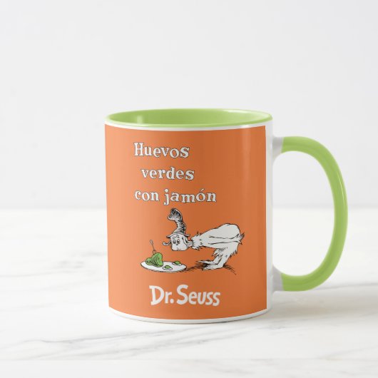 Dr. Seuss Spanish Green Eggs and Ham マグカップ (右)