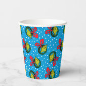 Dr. Seuss | The Grinch | Christmas Wreath Pattern 紙コップ (正面)