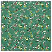 Dr. Seuss | The Grinch | Merry Grinchmas Pattern ファブリック (見本)
