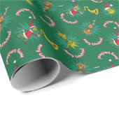 Dr. Seuss | The Grinch | Merry Grinchmas Pattern ラッピングペーパー (ロールコーナー)