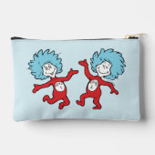 Dr. Seuss Thing 1 and Thing 2 Character アクセサリーポーチ (裏面)