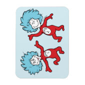 Dr. Seuss Thing 1 and Thing 2 Character マグネット (縦)