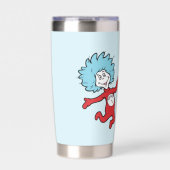 Dr. Seuss Thing 1 and Thing 2 Character 保温保冷タンブラー (正面)