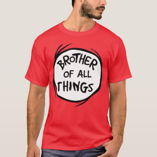 Dr. Seuss Thing 1 Thing 2 - Brother of All Things Tシャツ