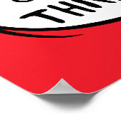 Dr. Seuss Thing 1 Thing 2 - Teacher of all Things ポスター (角)