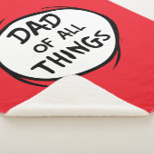 Dr. Seuss Thing One Thing Two – すべてのパパ シェルパブランケット (3/4)