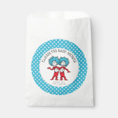 Dr. Seuss Thing One Thing Two |ツインズベビーシャワー フェイバーバッグ (正面)