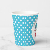 Dr. Seuss Thing One Thing Two |ツインズベビーシャワー 紙コップ (右)