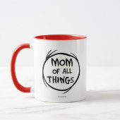 Dr. Seuss Thing One Thing Two - Mom of All マグカップ (左)
