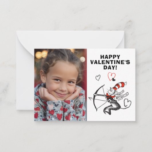 Dr. Seuss Valentine's Day | Be My Valentine ノートカード (正面)