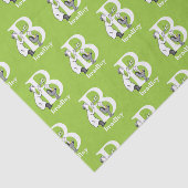 Dr. Seuss's ABC：手紙B – 白 |名前の追加 薄葉紙 (詳細)