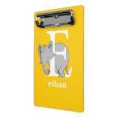 Dr. Seuss's ABC：手紙E – 白 |名前の追加 ミニクリップボード (アングル2)