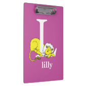 Dr. Seuss's ABC：手紙L – 白 |名前の追加 クリップボード (右)