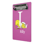 Dr. Seuss's ABC：手紙L – 白 |名前の追加 ミニクリップボード (アングル2)