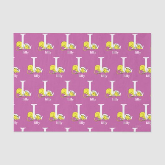 Dr. Seuss's ABC：手紙L – 白 |名前の追加 薄葉紙 (正面)