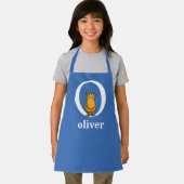 Dr. Seuss's ABC：手紙O – 白 |名前の追加 エプロン (インサイチュ)