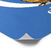 Dr. Seuss's ABC：手紙O – 白 |名前の追加 ポスター (角)