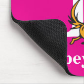 Dr. Seuss's ABC：手紙P – 白 |名前の追加 マウスパッド (コーナー)