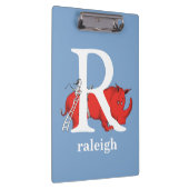 Dr. Seuss's ABC：手紙R – 白 |名前の追加 クリップボード (右)