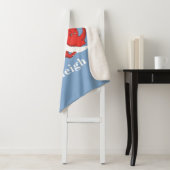 Dr. Seuss's ABC：手紙R – 白 |名前の追加 シェルパブランケット (インサイチュ)