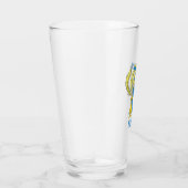 Dr. Seuss's ABC: Letter F - Blue |名前の追加 タンブラーグラス (右)