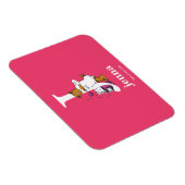 Dr. Seuss's ABC: Letter J – ホワイト |名前の追加 マグネット (右側)