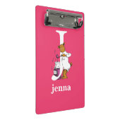 Dr. Seuss's ABC: Letter J – ホワイト |名前の追加 ミニクリップボード (アングル)