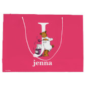 Dr. Seuss's ABC: Letter J – ホワイト |名前の追加 ラージペーパーバッグ (裏面)