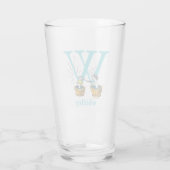 Dr. Seuss's ABC: Letter W - Blue |名前の追加 タンブラーグラス (裏面)
