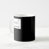 Dr. Shaquille ONEAL- Shaq Funny Tweets コーヒーマグカップ (正面左)