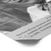 Dr. Shirley Jackson – アフリカ系アメリカ人の発明家 ポスター (角)