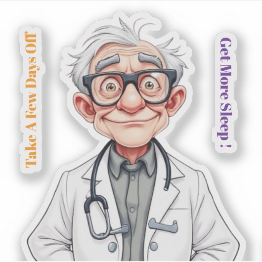 DR STICKER シール (正面)