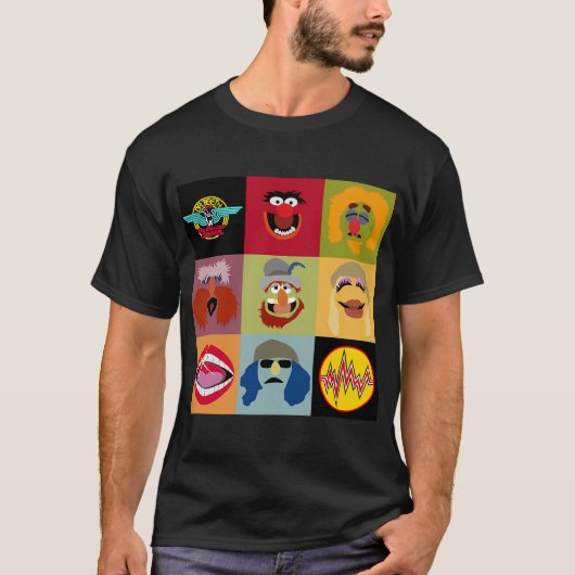 Dr. Teeth and the Electric Mayhem ft Lips Tシャツ (正面)