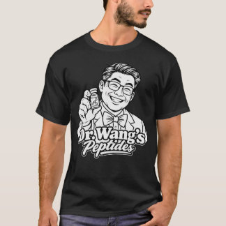 Dr Wang's ペプチド Tシャツ