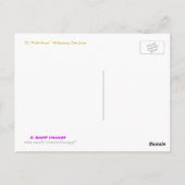 「Dr.Wolfe House」 ポストカード (裏面)