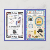 Dr. Zinko – 亜鉛ホルンユニコーンゲームカード ポストカード (正面)