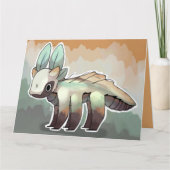 Draakje kaart fantasie  カード (正面)