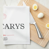 Dracarys キッチンタオル (四つ折り)