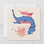 Drache, herzliche Wünsche. (正面)