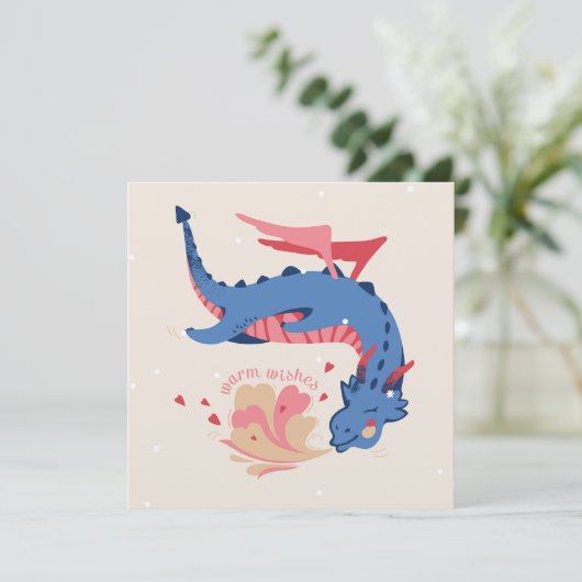 Drache, herzliche Wünsche. (スタンド正面)