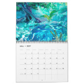 Drachen Kalender, Dragon Calendar, (28cm x 22cm) カレンダー (3月 2027)