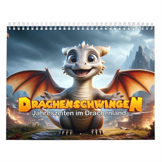 Drachenschwingen: Jahreszeiten im Drachenland カレンダー (カバー)
