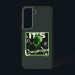 Draco Malfoy - "It's Complicated" Samsung Galaxy S22ケース<br><div class="desc">This pensive photo of Draco Malfoy grasping a bird in his hand features the words: "It's Complicated". IYKYK,  poor Draco! Sport this graphic on a tee or tote bag! Shop this design on more custom Zazzle products for the perfect gift.</div>